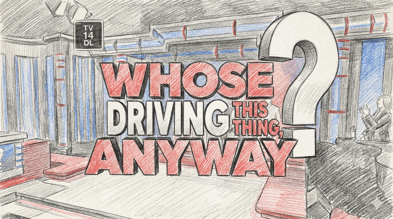 Who's driving this thing, anyway?